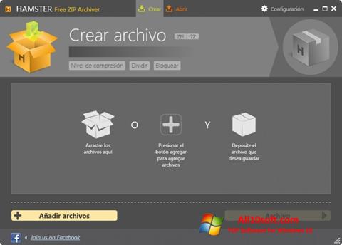Ekraanipilt Hamster Free ZIP Archiver Windows 10