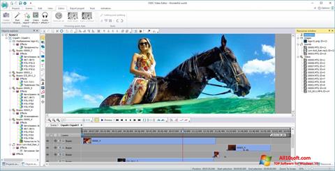 Ekraanipilt VSDC Free Video Editor Windows 10