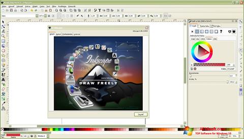 Ekraanipilt Inkscape Windows 10