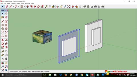 Ekraanipilt SketchUp Make Windows 10