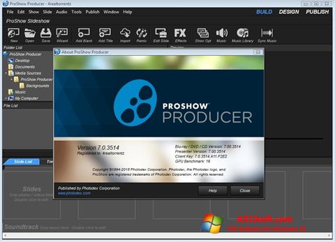 Ekraanipilt ProShow Producer Windows 10