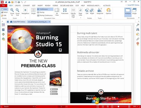 Ekraanipilt Soda PDF Windows 10