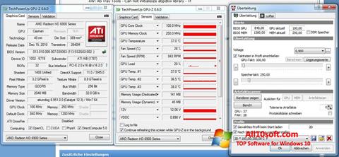 Ekraanipilt ATI Tray Tools Windows 10