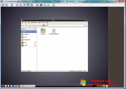 Ekraanipilt TightVNC Windows 10