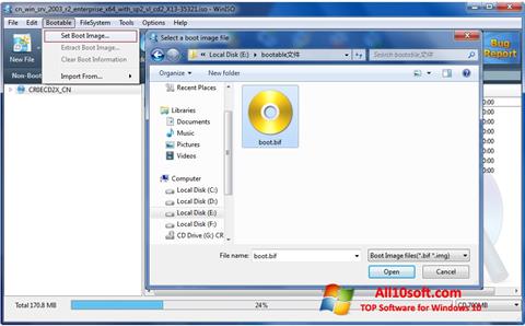 Ekraanipilt WinISO Windows 10