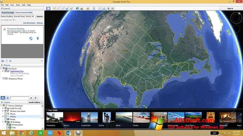 Ekraanipilt Google Earth Pro Windows 10