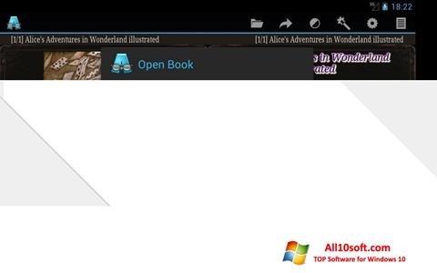 Ekraanipilt AlReader Windows 10