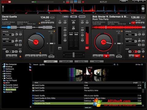Ekraanipilt Virtual DJ Pro Windows 10