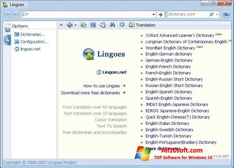 Ekraanipilt Lingoes Windows 10