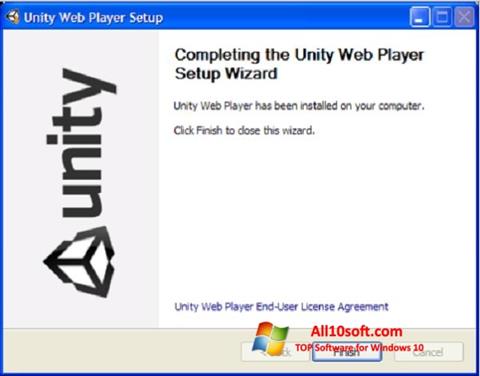 Ekraanipilt Unity Web Player Windows 10